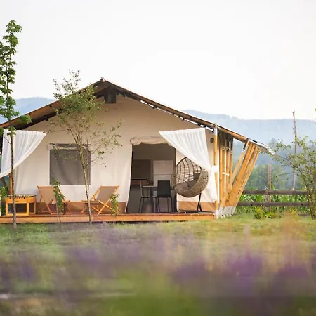 Campo de lujo Glamping Kolpa