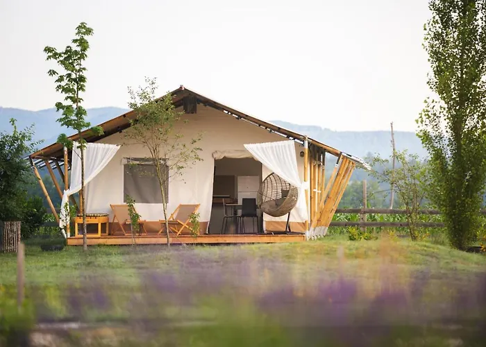 Luxusní stan Glamping Kolpa