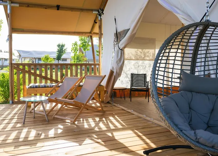 Luxusní stan Glamping Kolpa Gradac