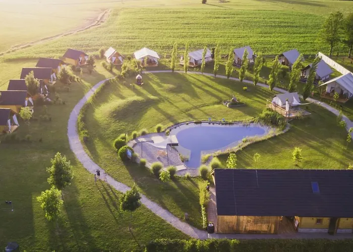 Glamping Kolpa Luxusní stan Gradac